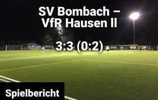 Testspiel VfR Hausen ll